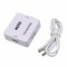 Конвертер переходник видеосигнала VGA to HDMI + аудио
