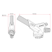 Горелка газовая, пьезозажигание, регулятор INTERTOOL GB-0028