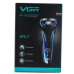 Электробритва VGR V-306 беспроводная тройное лезвие электрическая бритва роторная