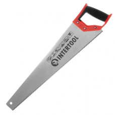 Ножовка по дереву с каленым зубом 500 мм, 55 HRC INTERTOOL HT-3103