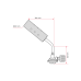 Горелка газовая, регулятор, сопло D=30 мм INTERTOOL GB-0025
