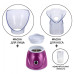 Паровая сауна для лица, ингалятор 2 в 1 Professional Facial Steamer BY-1078 Osenjie Розовая