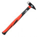 Молоток слесарный 200г ручка из фибергласа INTERTOOL HT-0202