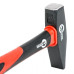 Молоток слесарный 500г ручка из фибергласа INTERTOOL HT-0205
