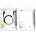 Кабель Baseus Halo Data Lightning 2.4A 1 м (CALGH-B01) Чёрный Оригинал