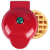 Электрическая мини вафельница Waffle Maker с антипригарным покрытием Красная