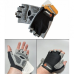 Велосипедные перчатки беспалые Baisk BSK-606 Riding Glove black-gray Размер L