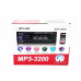 Автомагнитола 3200 ISO+FM+USB+AUX+Bluetooth 4x50W 1Din магнитола с пультом