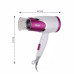 Фен для волос электрический складной портативный компактный 1200W DSP 30077 Сиреневый