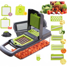 Овощерезка измельчитель 14 в 1 ситечко для яиц Veggie Slicer мультислайсер
