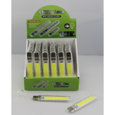 USB светодиодный фонарик светильник LED 0510 длина 9,5 см 8 COP диодов