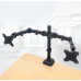 Крепление для двух мониторов настольный кронштейн 17"-33" UKC Z022