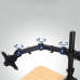 Крепление для двух мониторов настольный кронштейн 17"-33" UKC Z022