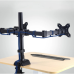 Крепление для двух мониторов настольный кронштейн 17"-33" UKC Z022