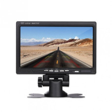 Автомобильный монитор для камеры заднего вида (поддерживает 2 камеры)