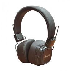 Беспроводные накладные наушники Marshall Major 4 Bluetooth, разъемом AUX Type-C Тёмно-коричневый