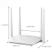 Роутер маршрутизатор LB-Link BL-WR450H 2.4GHz 300 Mbps 4*5dBi усиленные антенны 2LAN+1WAN