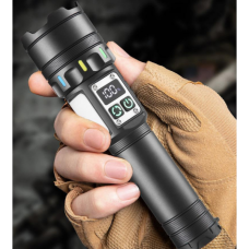 Аккумуляторный фонарь с боковым светом и с флуоресцентной окраской СОВА CB-A282-TG+COB