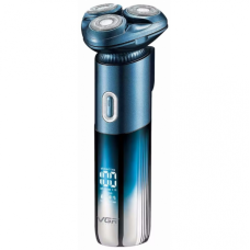 Электробритва аккумуляторная 1200мАч, от USB, бритва VGR V392 Синий