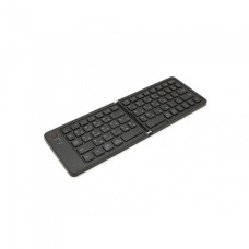 Клавиатура беспроводная bluetooth B023, раскладная, 67 клавиш, (Eng/Pyc), 280x92мм Чёрная