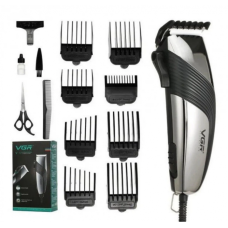Машинка для стрижки волос VGR V121 от сети / Проводной триммер для стрижки