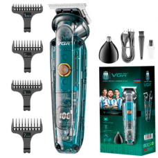 Беспроводной триммер для волос с 5 насадками и USB, VGR V949 / Мужской триммер