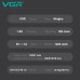 Мужской набор для стрижки 6в1, 14 насадок, VGR V-102 / Аккумуляторный триммер для бороды и тела