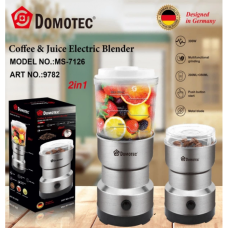 Электрический блендер-кофемолка Domotec MS-7126 300 Вт 200 мл