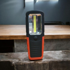 Фонарик ручной BL 205 COB на батарейках Красный