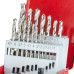 Набор сверл по металлу HSS 19 шт (1.0-10.0) INTERTOOL SD-0119